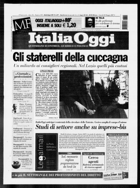 Italia oggi : quotidiano di economia finanza e politica